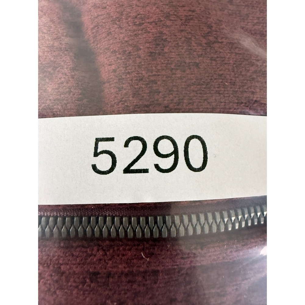 LL Bean Petite Size SP Mock Neck Full Zip Jacket Red Long‎ Sleeve Outdoor - Picture 7 of 7
